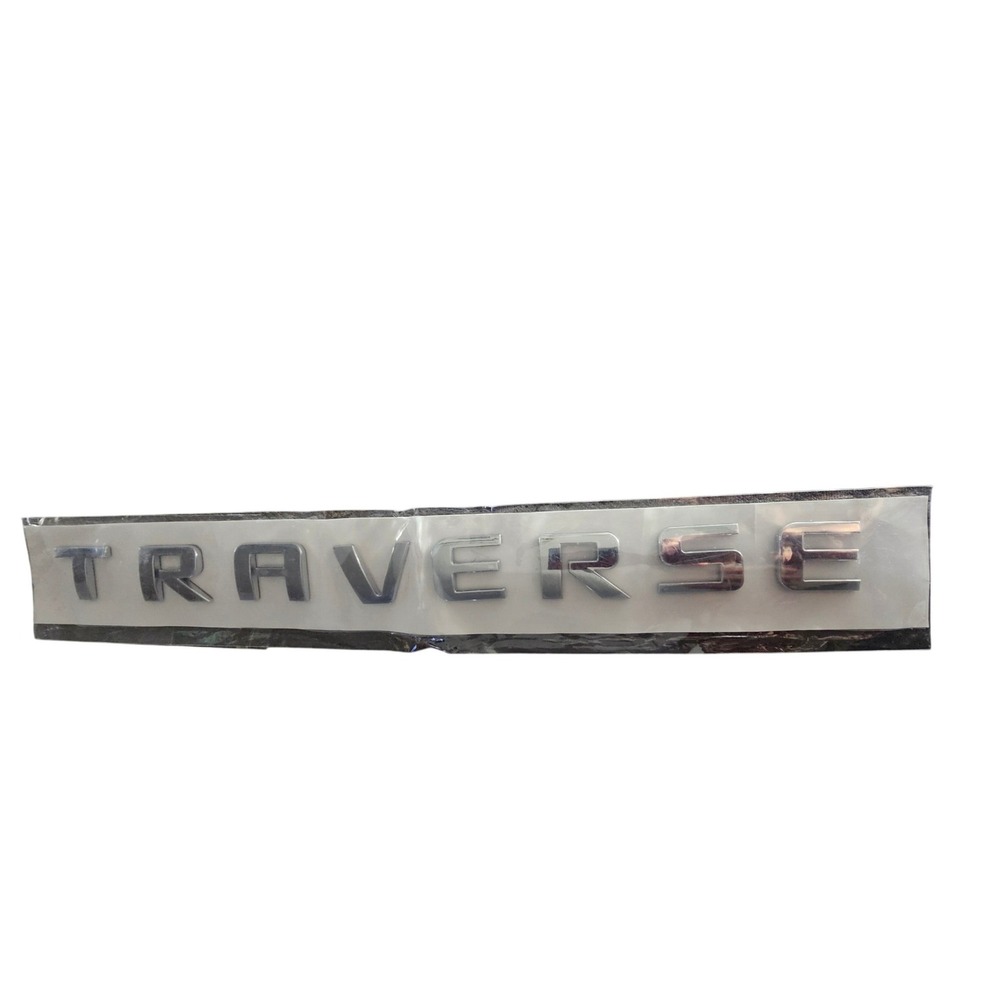 Chevrolet Traverse Chrome Tailgate Emblem Nameplate Badge 13 Inch Replacement